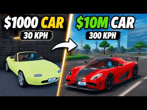 Becoming a MILLIONAIRE in Car Flipper Roblox!