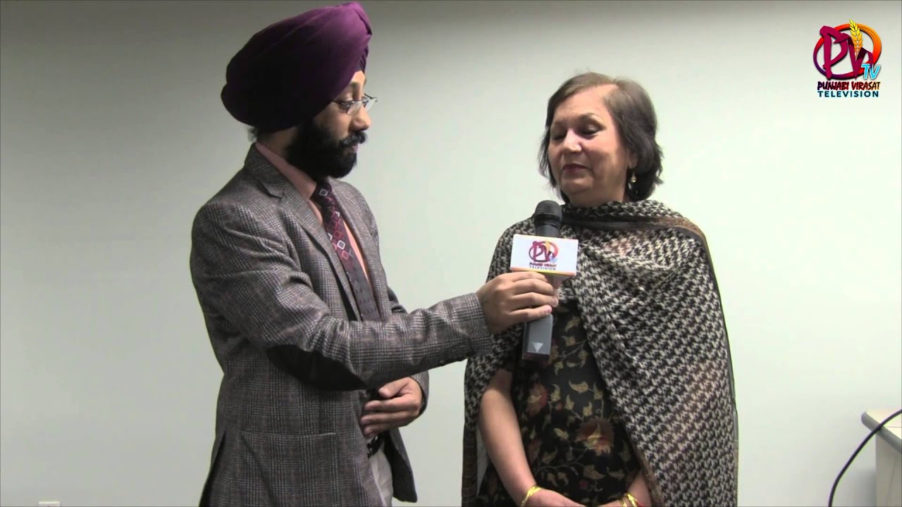 Shiv Batalvi's Younger Sister with PV TV on Women's Day - An Unexpected meeting and Talk