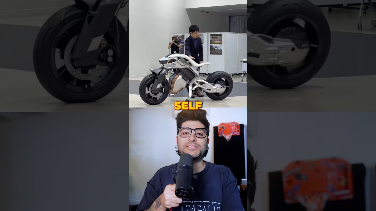 Новый самобалансирующийся мотоцикл Yamaha