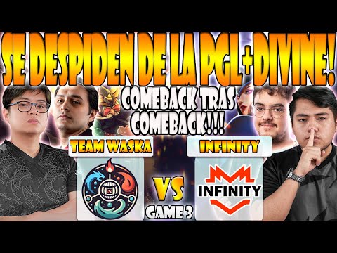 TEAM WASKA VS INFINITY BO3[GAME 3]ELIMINACION-MATTHEW, MNZ VS PIPI,PANDA-PGL WALLACHIA SEASON 2-DOTA