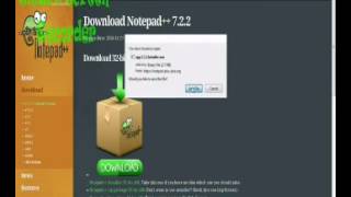 HTML TUTORIAL HOW TO DOWNLOAD NOTEPAD++ 1