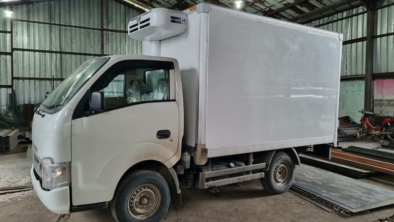 review isuzu traga box pendingin hwasung HT 100