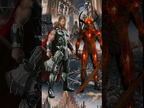 thor Vs marvel and DC