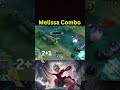 Melissa Combo Tutorial: THE 2+1 DELETE! 🧵🔥#mlbb #mobilelegends #melissa #melissacombo