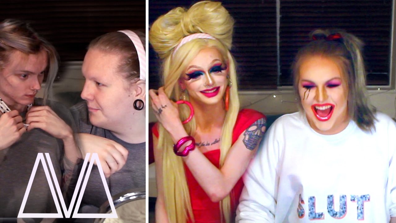 DRAG QUEENS FULL GET READY WITH ME - Ava Cassandra and Ketchup TV