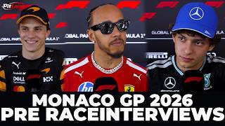 F1 Drivers Pre Race Interviews  Monaco Grand Prix 2026  Part 1