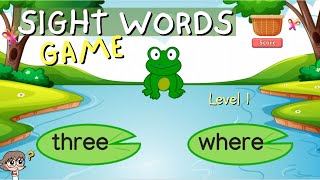 Sight Words Game Level 1/Sight Words Hopper Game/Games for Kids screenshot 5