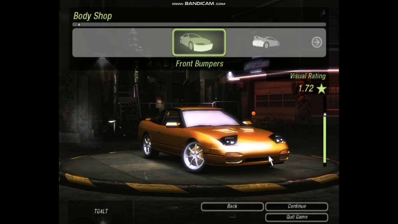 NEED FOR SPEED UNDERGROUND 2. NISSAN 240SX modifi YouTube