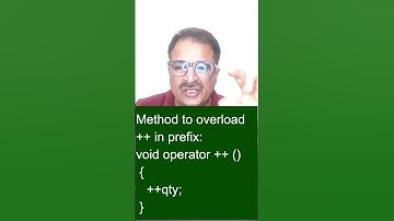 unary operator overloading in c++ #shorts #unaryoperatoroverloading #operatoroverloading #cpp #oop