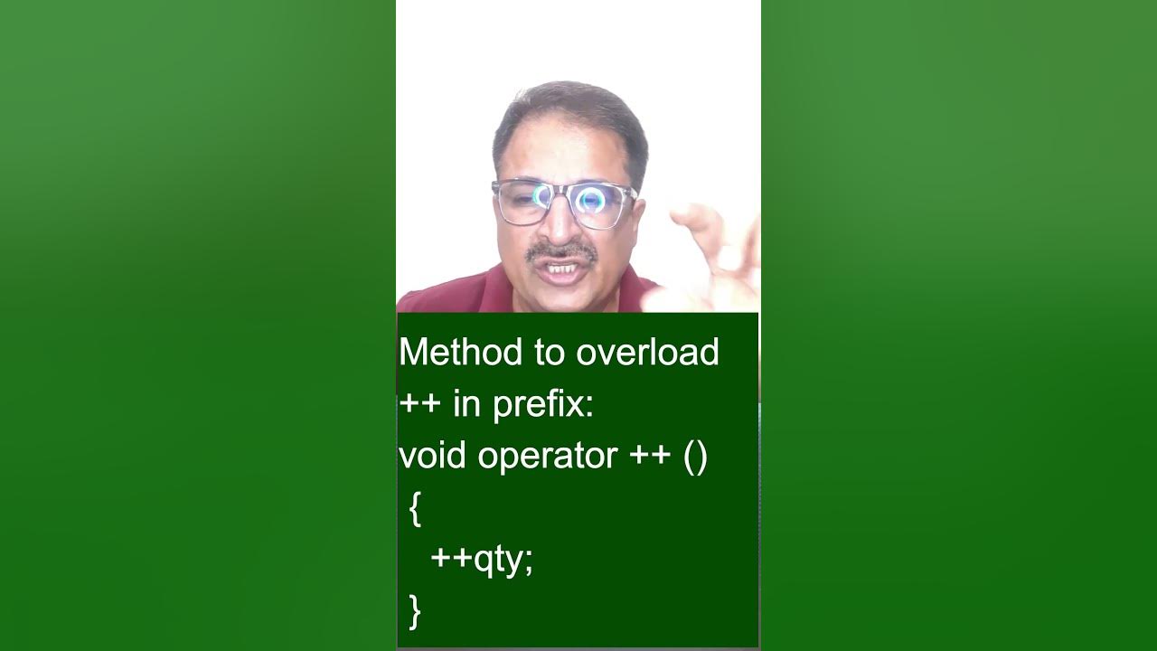 unary operator overloading in c++ #shorts #unaryoperatoroverloading # ...