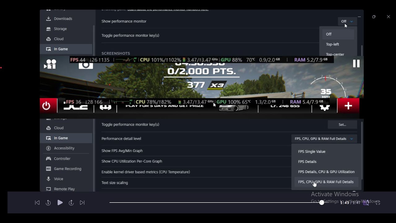 HOW TO ENABLE STEAM INBUILT FPS AND PERFORMANCE OVERLAY IN 2026  