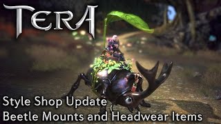 TERA KR | New Beetle Mounts and New Headwear | Style Shop Update 07/29