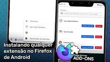 Onde fica a extensão do Firefox?