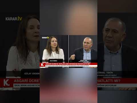 Gürsel Tekin: Bizim seçmenimiz önce kimi göndereceğine karar verir çünkü ona çok çile çektirilmiştir