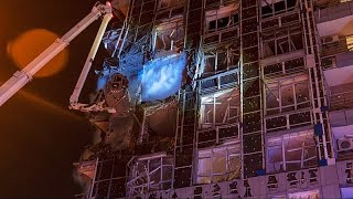 Russia strikes Ukrainian capital overnight amid renewed US efforts to end the fighting