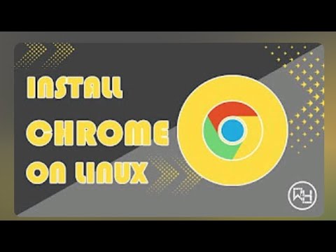 How to install Google CHROME on LINUX UBUNTU - YouTube