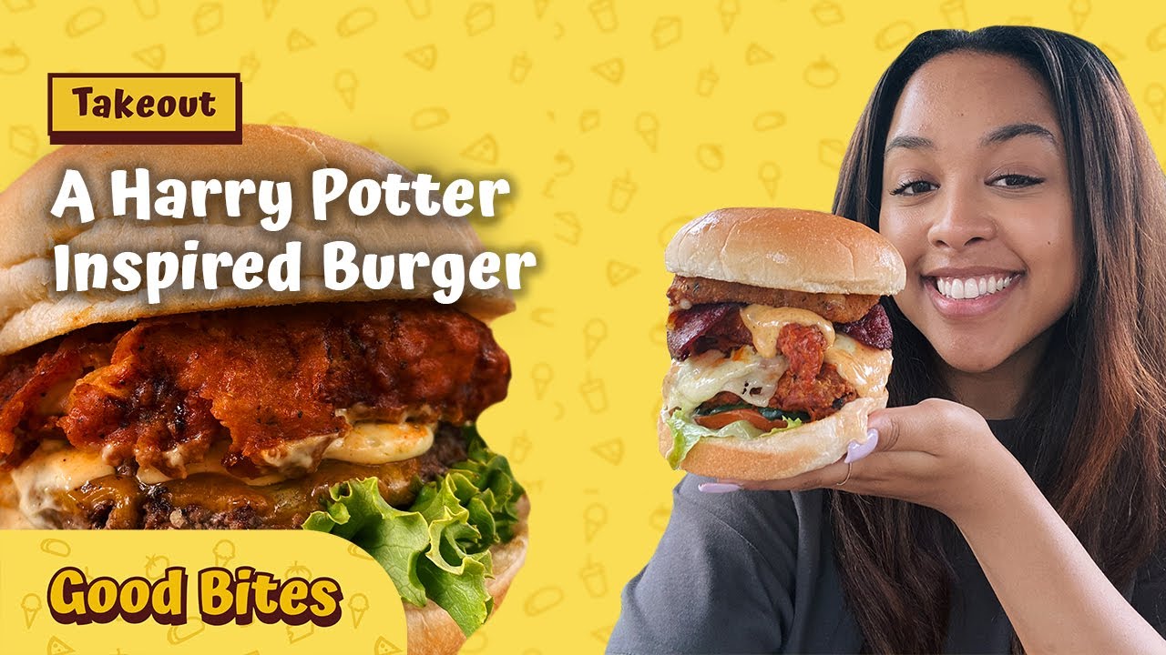 Harry Potter Inspired Burger In Toronto Good Bites YouTube
