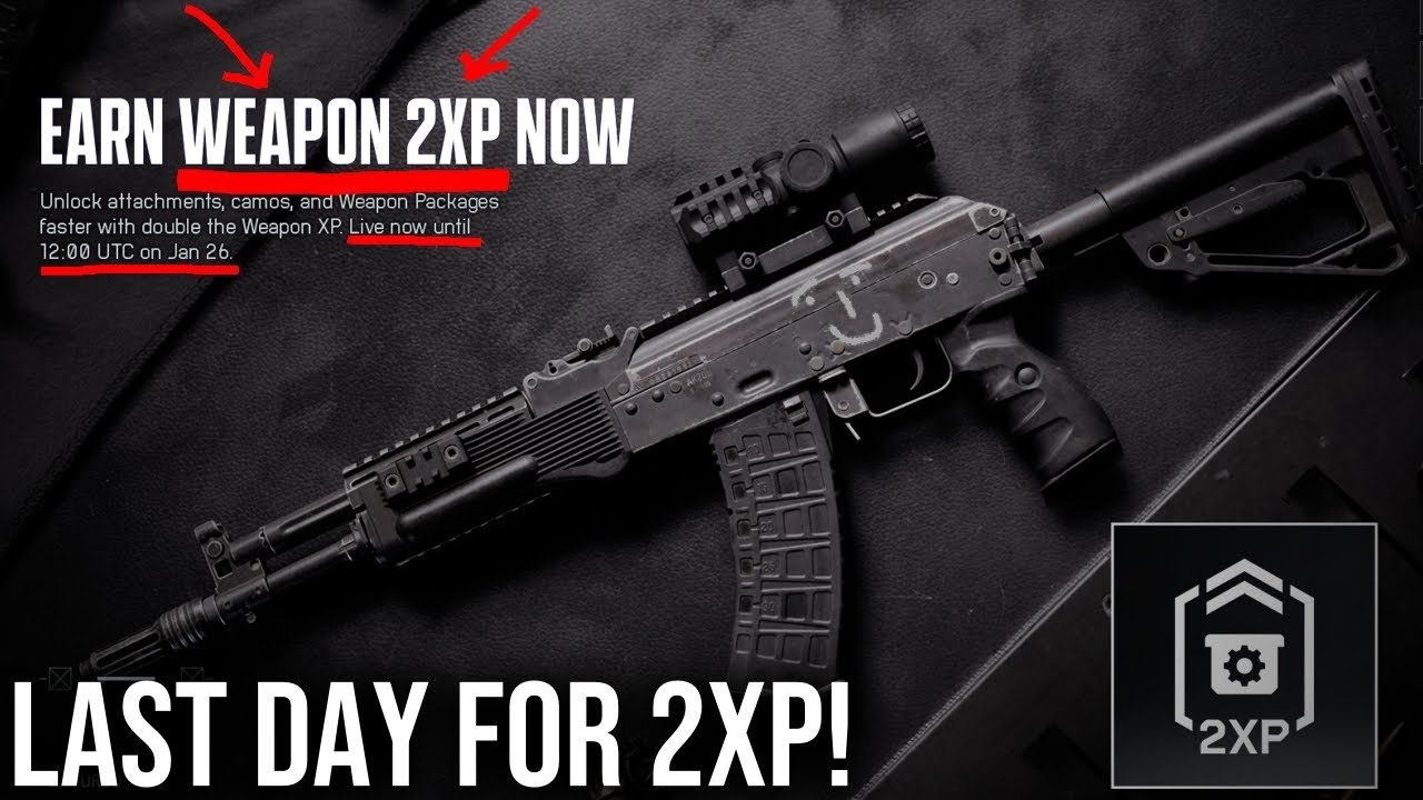 Last Day Of Double Weapon XP In Battlefield 6!