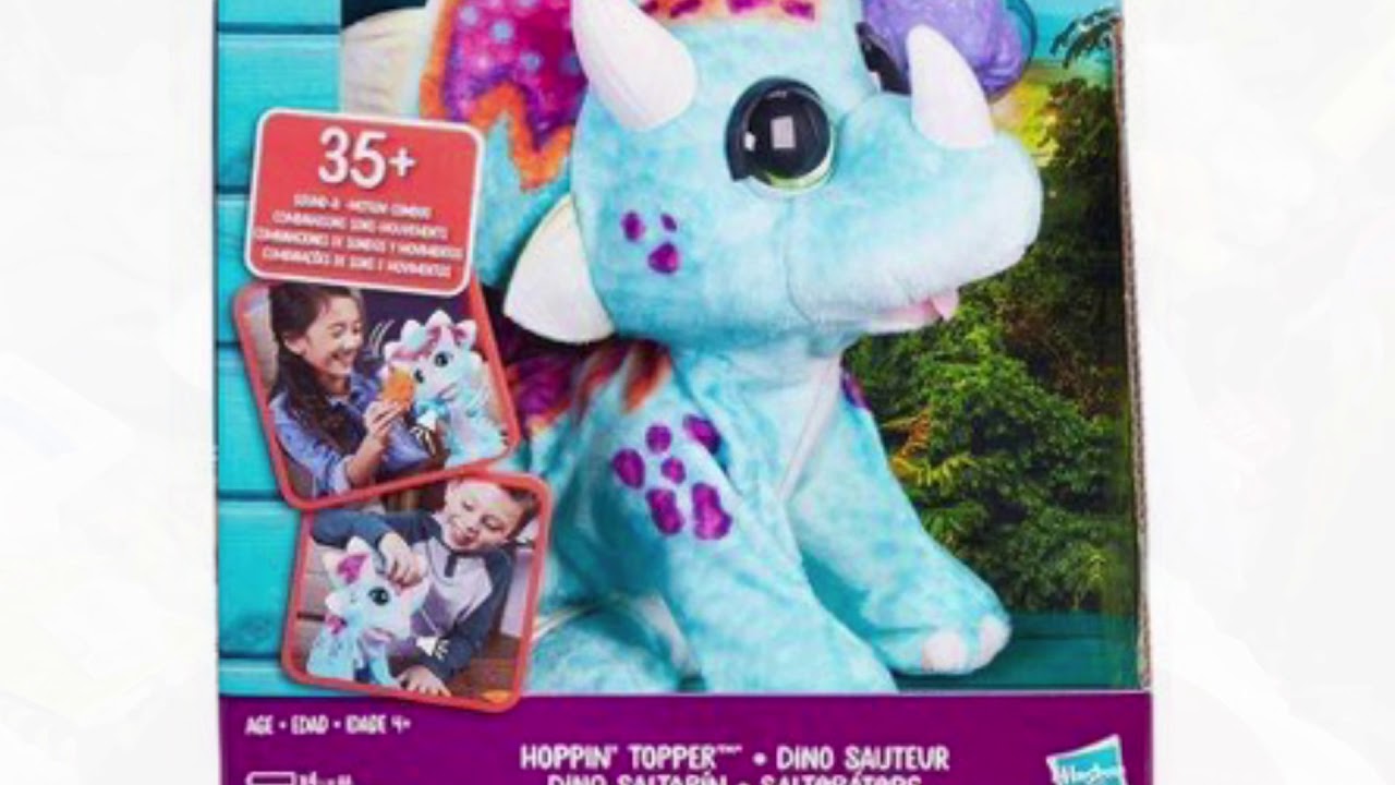 furReal Hoppin' Topper Interactive Plush Pet Toy, for Kids Ages 4 and Up 