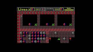 13th June 2022 Atari ST game Boulderdash (Thomas Kraatz)