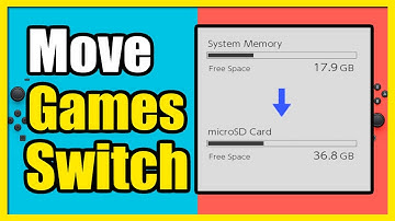 How to Move Games Between System Memory and SD Card Storage on Nintendo Switch (Easy Tutorial)
