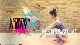 A Stretch A Day with VeraFlow™ - Resting Squat - Day 4