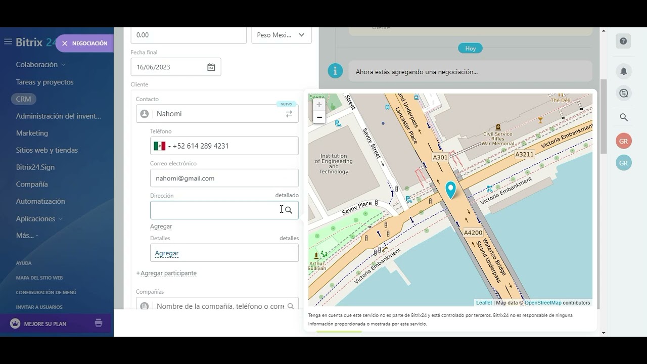 How to use Bitrix24 CRM by Looking Wood - YouTube