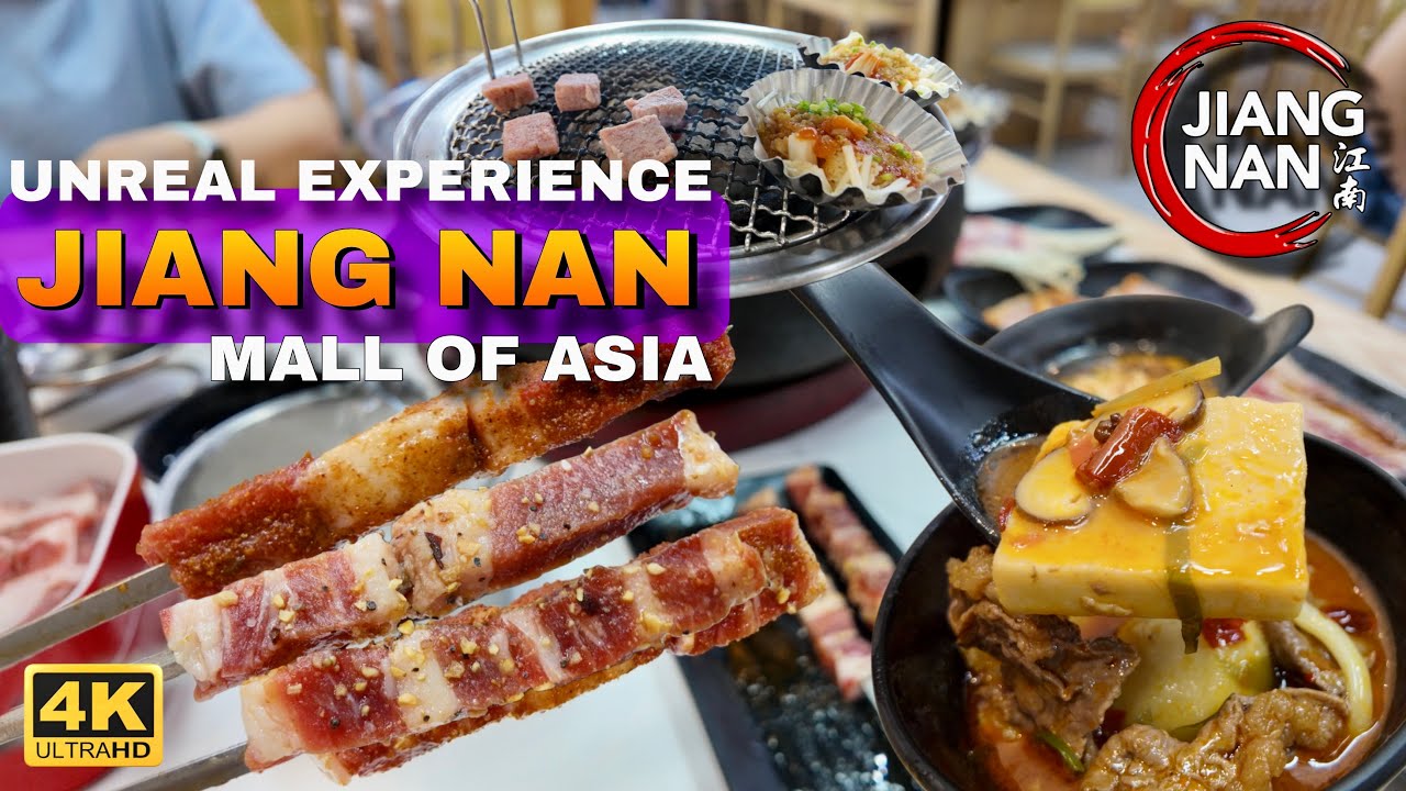 JIANG NAN HOTPOT Mall of Asia Experience is UNREAL! 🇵🇭 | 4K Food and Walk Tour |