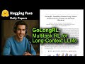 GoLongRL: Multitask RL for Long-Context LLMs