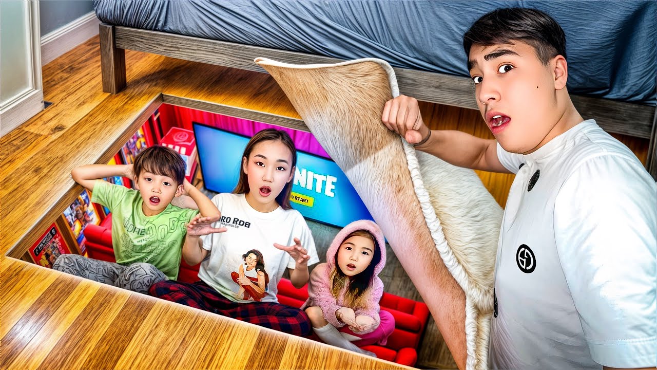 СЕКРЕТНЫЙ КОМНАТА ТАПТЫҚ 😱😱😱