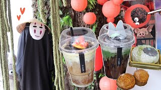 Trying Magical STUDIO GHIBLI Themed Drinks In DENVER (Spirited Away, Howl's Moving Castle, Totoro)
