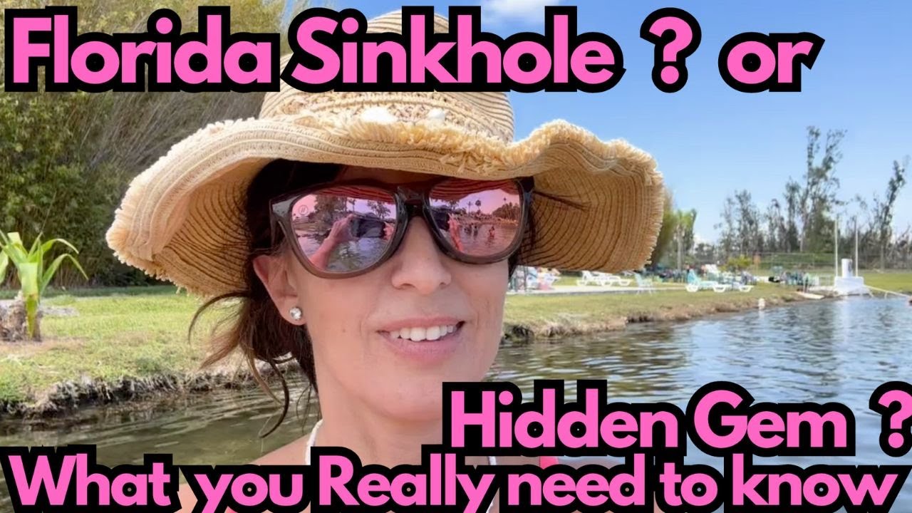Florida Sinkhole ? or Hidden Gem  Warm Mineral Springs In North Port Florida ?