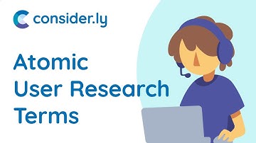 Atomic UX Research Terms