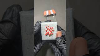 Satisfying asmr videos | Satisfying Crushing chocolate red candy #shorts #asmr #viral #candy