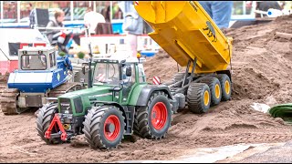 Tractor Pulling, Rc Trucks And Tractors In Action!