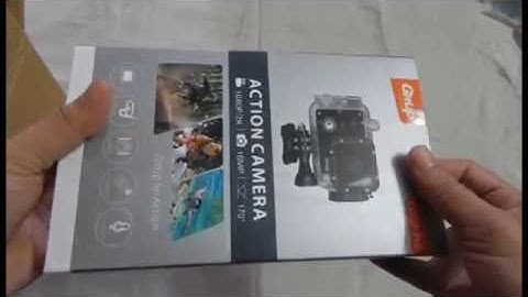 Git2P PRo Unboxing my first action cam