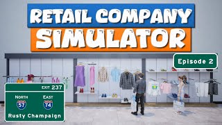 Retail Company Simulator - New Products and More Space!  Episode 2