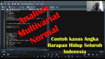 Analisis Multivariat Normal dengan R Studio