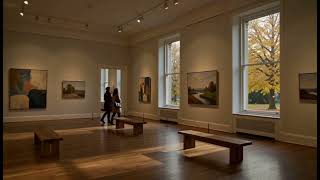1 Hour of Art Gallery ASMR | Peaceful Gallery Ambience & Soft Footsteps screenshot 1