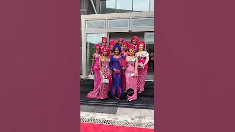 Priscilla and her Bridesmaids #jp2025 #priscillaojo #jux #wedding