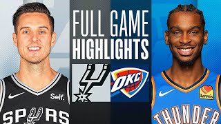 Game Recap: Thunder 127, Spurs 89