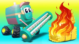 ПОЖАРНЫЙ ГРУЗОВИК, ты нужен на Ферме! | Супер Грузовик | Car City World App screenshot 3