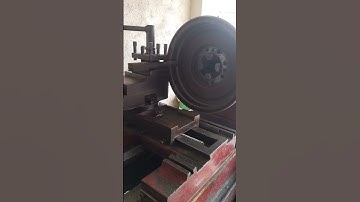 Brake Disc Machining on Lathe | Smooth & Precise Cutting! |