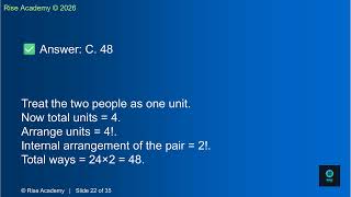 Chapter 09 Part 5 Master Complex Probability Problems | Combination & Arrangement Logic
