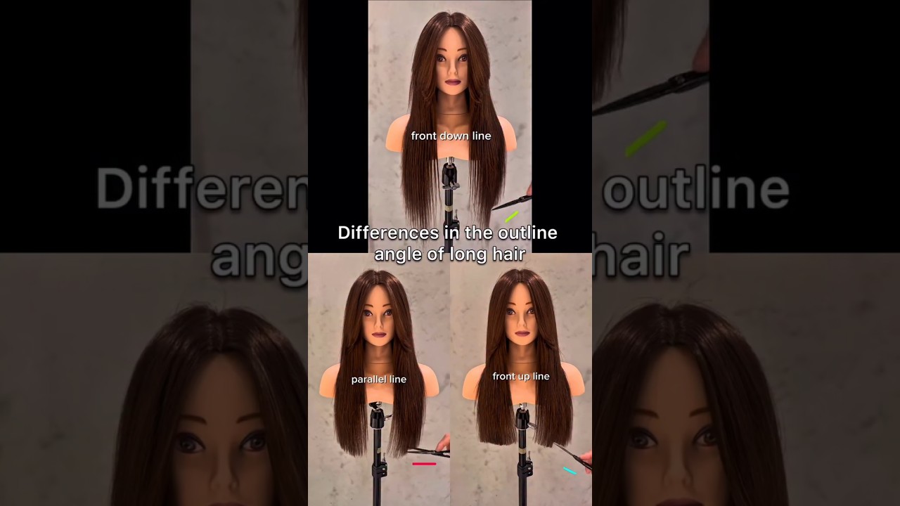 Il Metodo Più Facile per Tagliare i Capelli lunghi  a Casa (Risultato WOW!) 