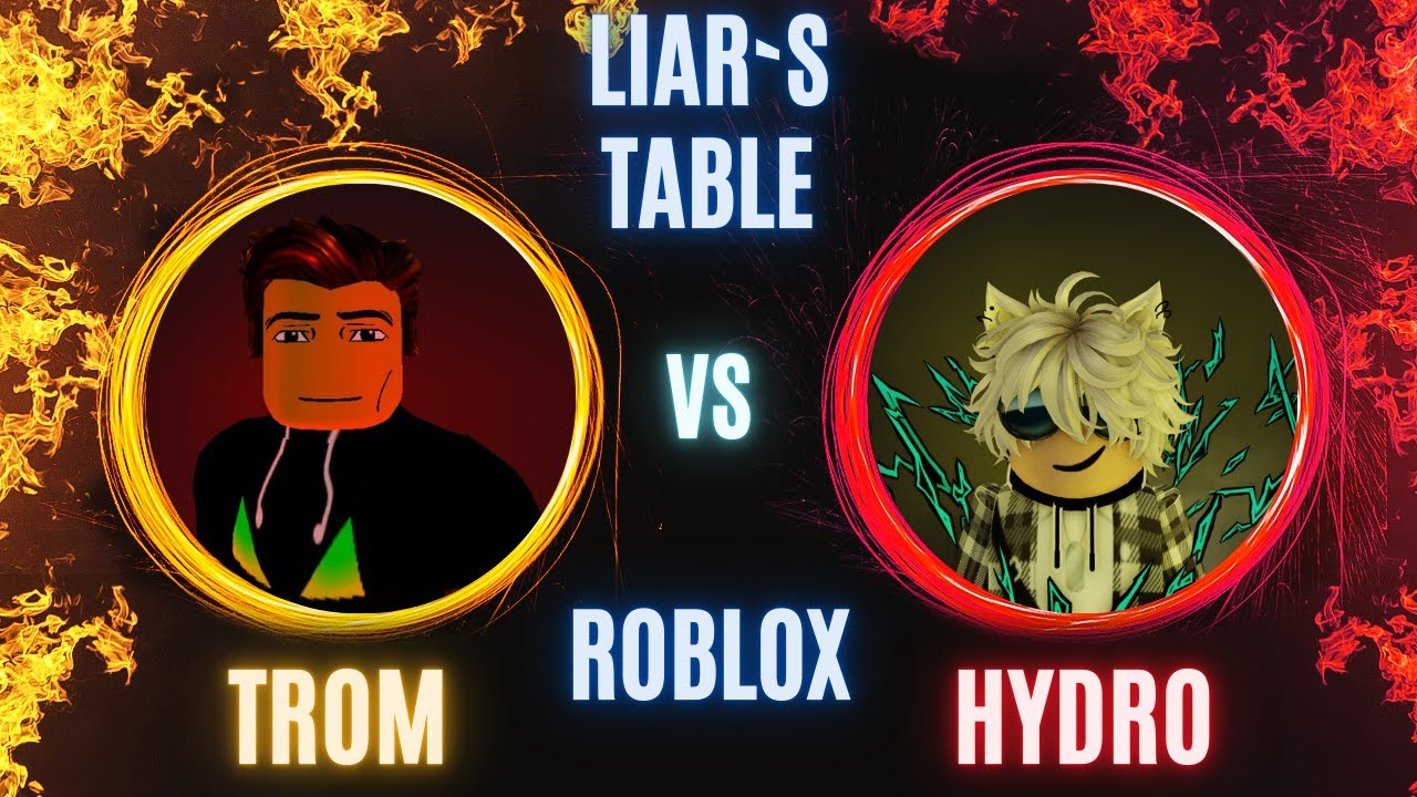 منافسة شرسة مع أعز أصدقائي في لعبة Liar's Table على Roblox! - YouTube
