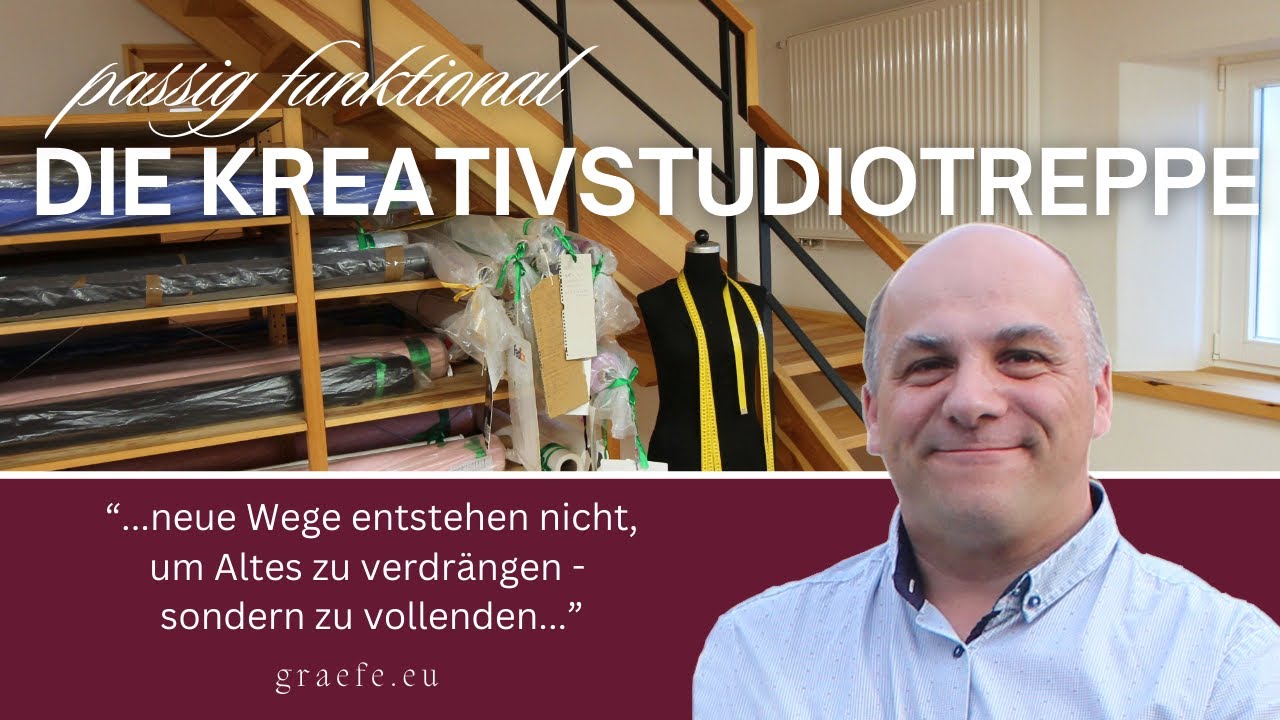 Die Kreativstudiotreppe ...neue Wege vollenden den Wandel...  | GRÄFE Treppen + Handlauf Manufaktur