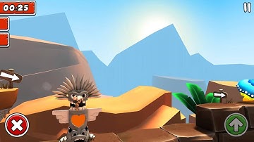 Manuganu 2 - Level 9...Canyon...Gameplay (Free Game on Android)