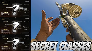 Top 5 *SECRET* Class setups that are actually UNREAL (Vanguard Best Classes, Vanguard SND)