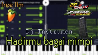 DJ Instrumen || Hadirmu bagai mimpi || lagu lawas || Bass horreghh || Free FLM🛑